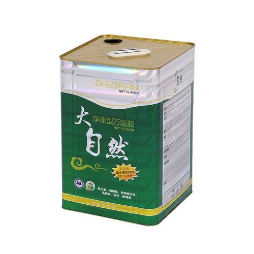 大自然万能胶皮革地毯木板广告布喷绘专用桶装强力胶水高粘度