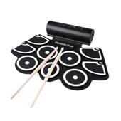 MD760手卷架子鼓乐器打击垫7鼓组爵士鼓9面电子鼓