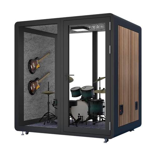 洽谈室移动静音舱室内直播间隔音房商务隔音办公会议静音仓睡眠仓