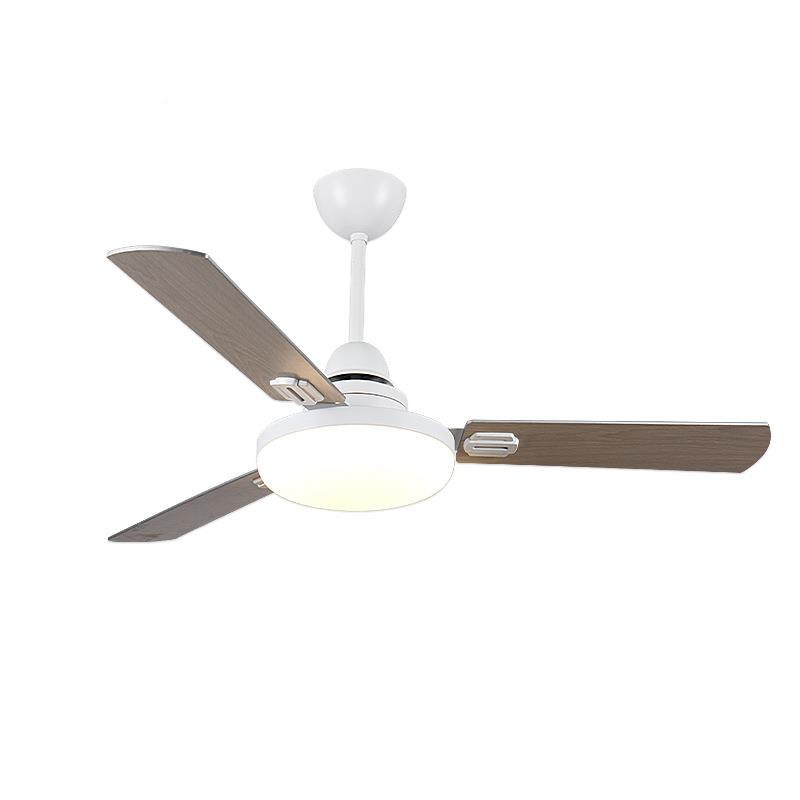 led智能风扇灯客家简约全光谱卧室吊扇厅灯顶用变频遥控电扇吸灯