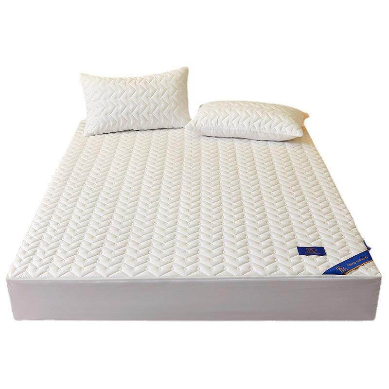 防水隔尿六面全包床笠夹棉纯色席梦思床套乳胶床垫保护套防尘套