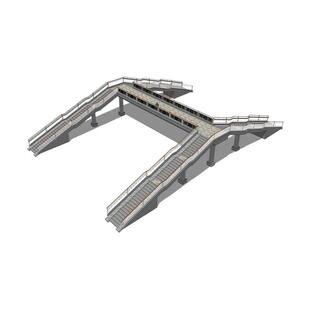 钢结构天桥行人过道连廊承接钢结构连廊人行通道过道架空通道工程