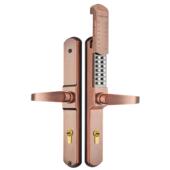 滑盖机械密码 锁院子铁艺门栅栏门 锁户外防水别墅门庭院门双面密码