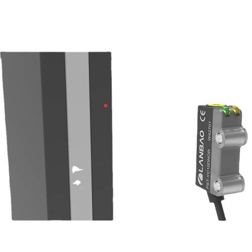 微型传感器PST-YC10DPOR抗干扰10cm三线PNP小方形光电开关