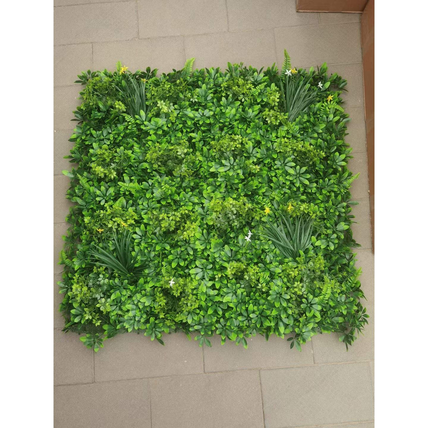 仿真植物墙绿植墙草坪墙面人造塑料假草米兰尤加利门头壁挂装饰