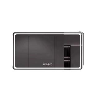 背光智能镜子触摸屏浴室led带灯防雾人体感应卫生间挂墙化妆镜