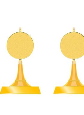 厂家金属奖杯定制摆件制作logo颁奖纪念古铜色创意旋转奖杯订制