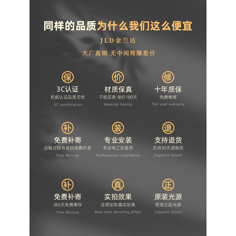 楼梯吊灯现代简约大气家用复式楼客厅loft极简公寓别墅旋转中空灯