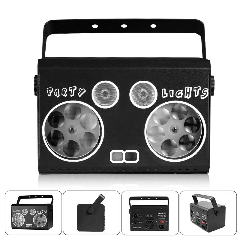 彩灯闪灯串灯满天星KTV酒吧遥控声控闪光灯旋转蹦迪爆闪灯氛围灯