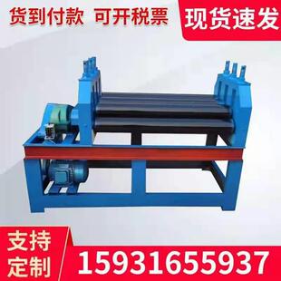 电动不锈钢压平机小型手动铁皮校平机多辊铝板开平机整平机