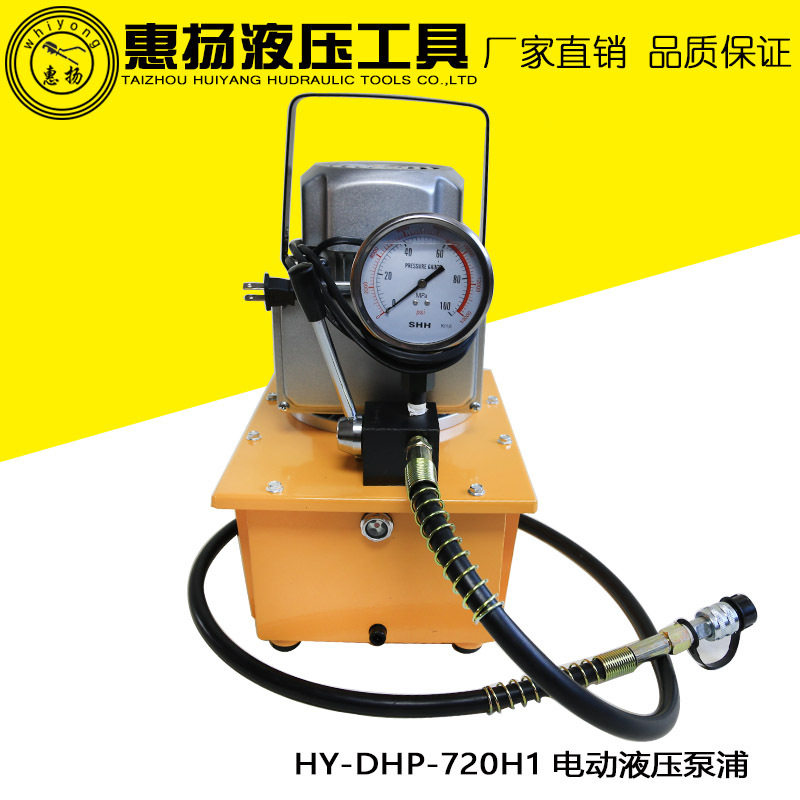 惠扬牌小型电动液压泵浦 单回路超高压油泵站 HY-DHP-H1
