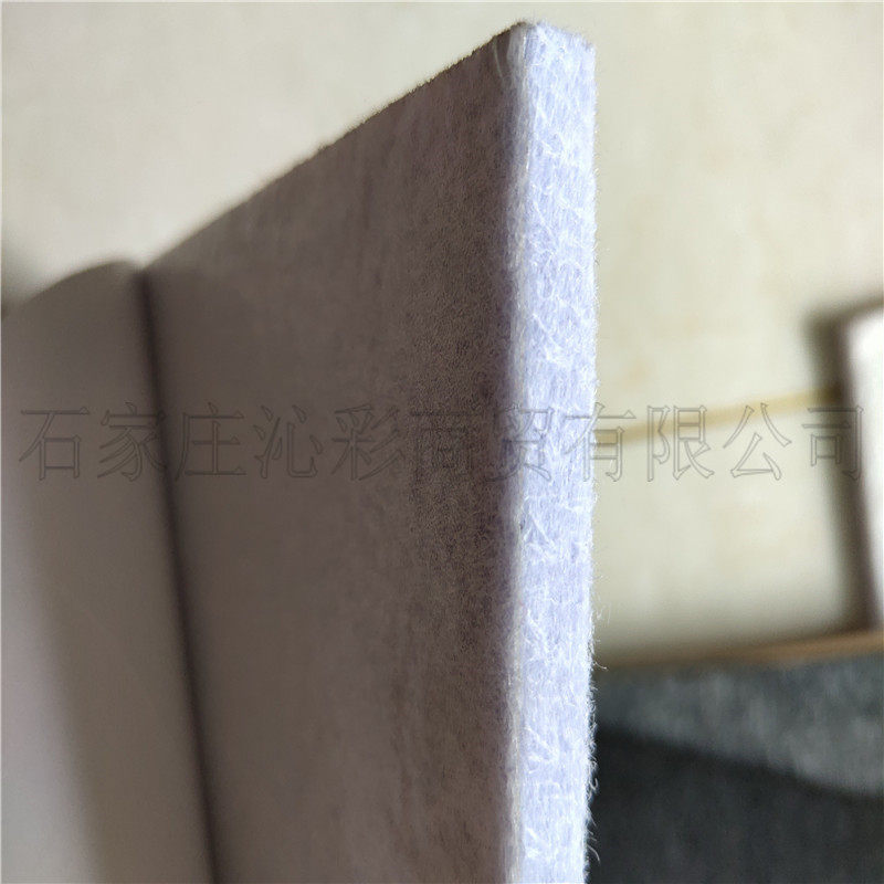 聚酯PET毛粘板 幼儿园装饰毛毡板Felt Board带背胶聚酯纤维吸音板