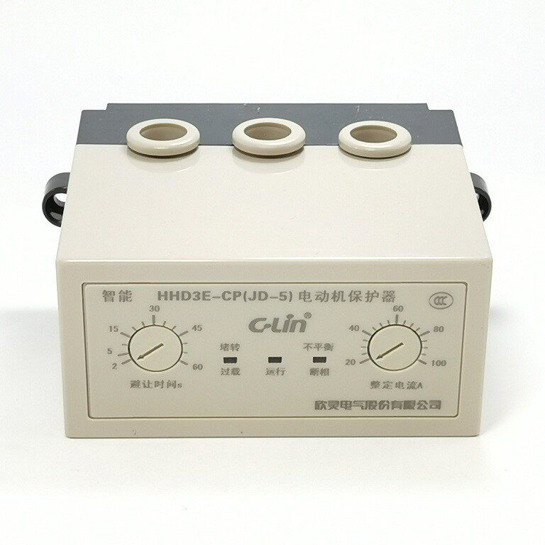 欣灵电动机保护器电机断相过载保护器HHD3E-CP 20-100A AC220V