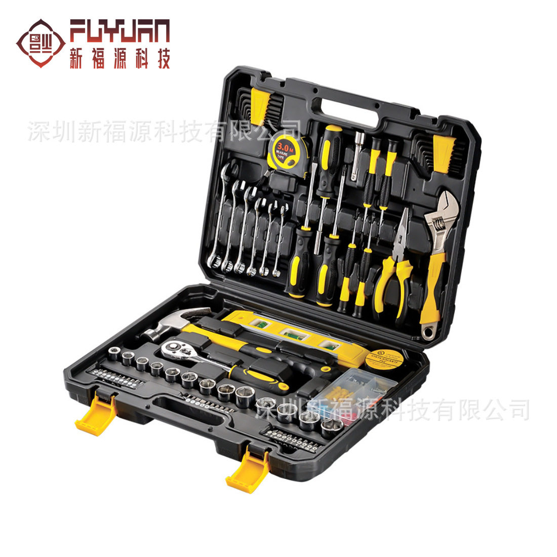 108件工具套装家用五金手动工具组合汽车维修组套工具箱