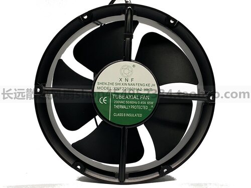 XNF轴流式风机 XNF20060HA2-HB 230V 0.45A 65W工业排风扇 散热通