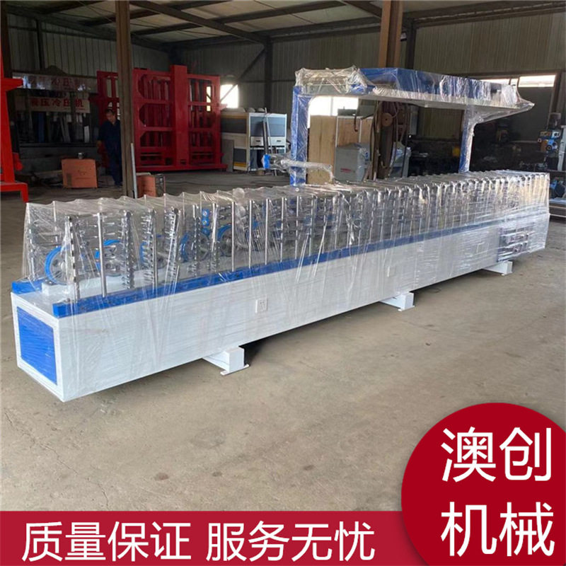 方便调节线条型材覆膜机全新四槽六槽竹木纤维格栅板包覆机