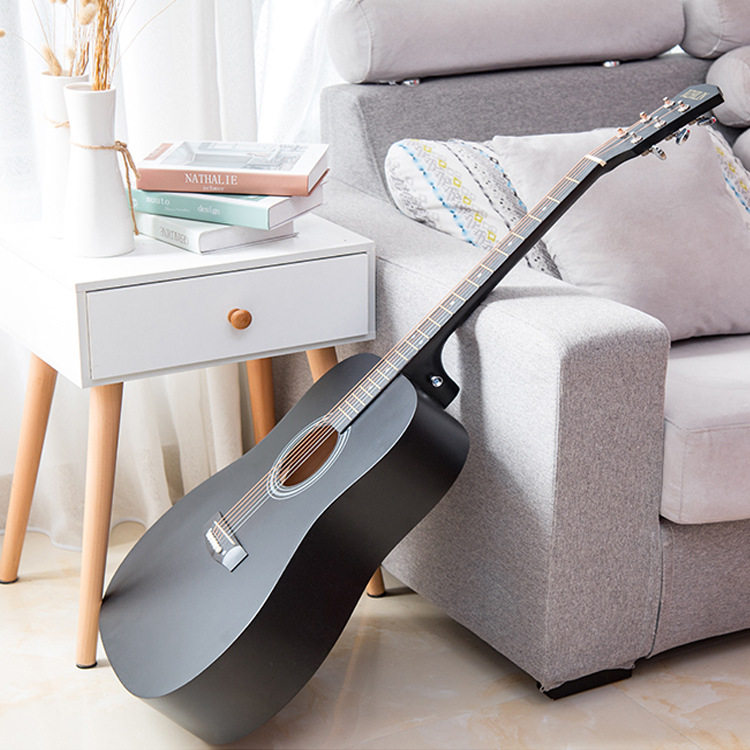 复古41寸民谣木吉他初学者吉它学生新手练习入门男女通用乐器批发