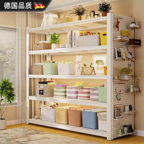 德国家用货架置物架仓储收纳层架落地超市仓库阳台置物架杂物间架
