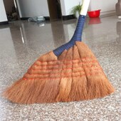 加大加厚软毛家用清洁扫把棕扫帚结实耐用实木杆手工扫把单个扫帚