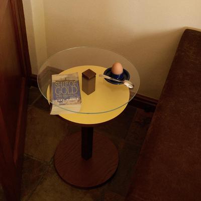 边集EDITOR GASKA FONO Side Table实木双层边几中古风落地摆件