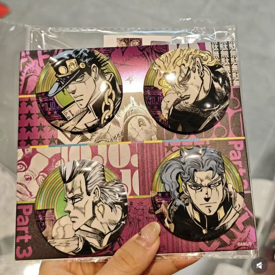 JOJO的奇妙冒险徽章原画风徽章