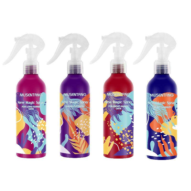 沐森堂魔法喷雾护毛素亮毛水油打结护理干燥套装香波浴液开毛柔顺