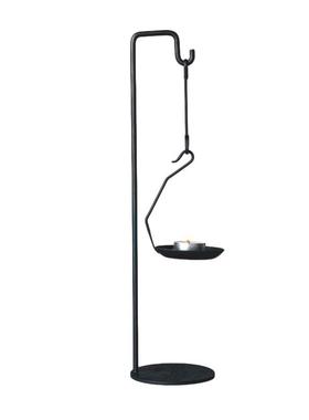 铁艺烛台复古禅意茶道书房文人装饰摆件仿古怀旧静物中国风蜡烛台