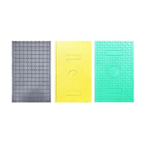 复合电缆沟盖板树脂电力高分子玻璃钢配电房高强度承重带盖