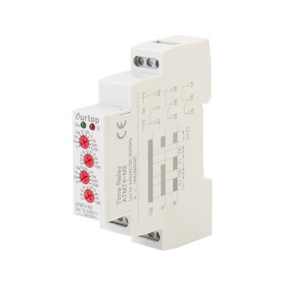 循环双时间继电器时间可调12-240VAC/DC时间继电器循环继电器