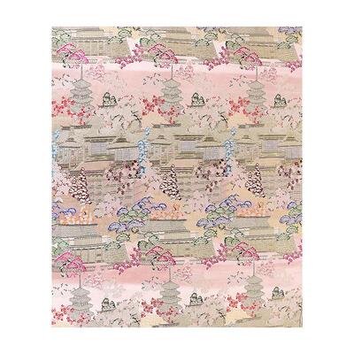 150cm新款日式和风织锦缎云锦织锦缎布料diy宝塔花中国风面料提花