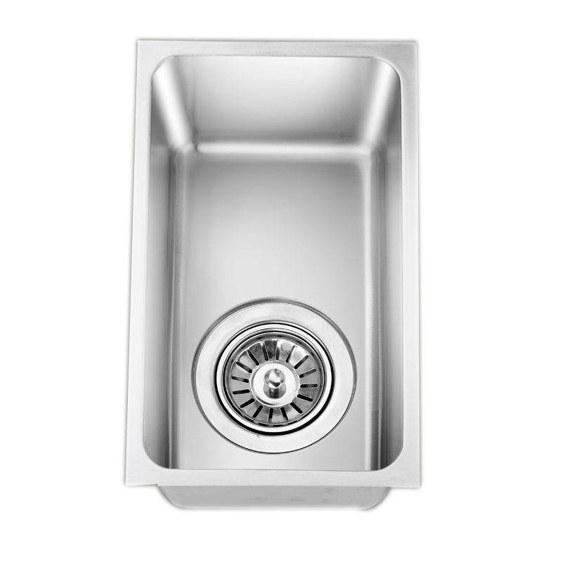 PS-3017不锈钢单盆304迷你水槽吧台房车游艇洗手盆拉丝加厚小单槽,家装主材,水槽单品,淘宝优惠券,粉丝福利购,淘宝优惠卷