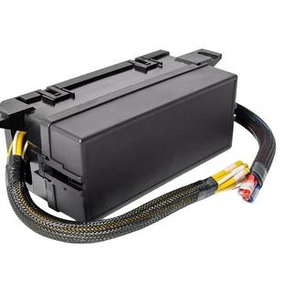 汽车保险盒6路继电器11路保险片发动机组件机舱线路改装总控制盒