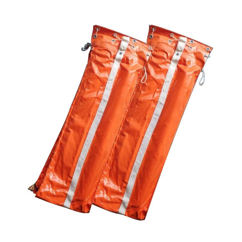 态PV固体C浮子式围油栏上溢油应海急围控拦污带水面生围隔拦污屏