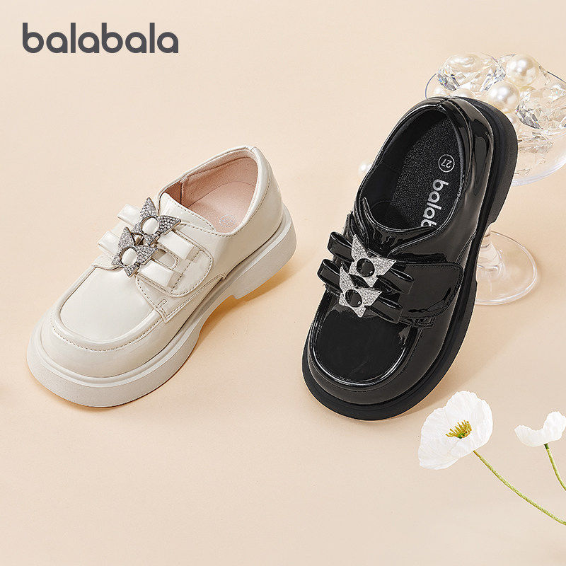 巴拉巴拉童鞋儿童小皮鞋公主鞋女童鞋子2025春秋新乐福鞋甜美文艺,童鞋/婴儿鞋/亲子鞋,皮鞋,淘宝优惠券,粉丝福利购,淘宝优惠卷