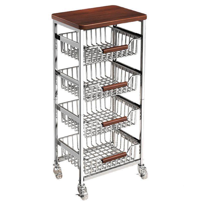 厨房蔬菜置物架中古抽拉式地多层果蔬水LK-AQ零风果菜篮子可纳移,厨房/烹饪用具,抹布架/厨房清洁收纳架,淘宝优惠券,粉丝福利购,淘宝优惠卷