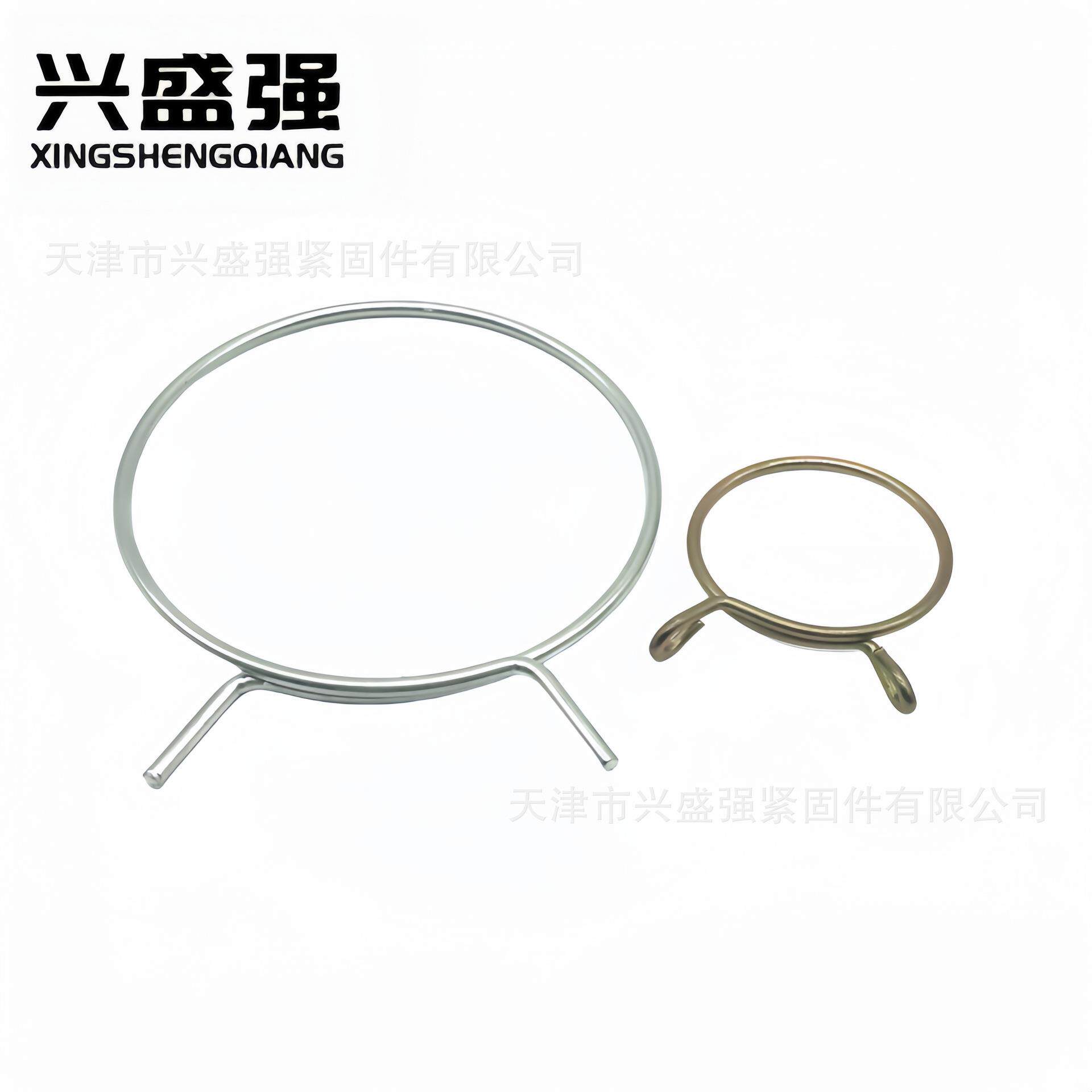 优质厂家供应不锈钢201 304单双钢丝管箍管夹管卡（量大优惠）