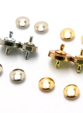 厂14mm圆形撞家钉磁钮RYZ铆箱包五金配件磁铁扣强力磁模钮钉具