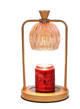 黑金色灯融蜡灯酒店啡厅香薰灯卧54144室床头台灯融烛扩香火融咖