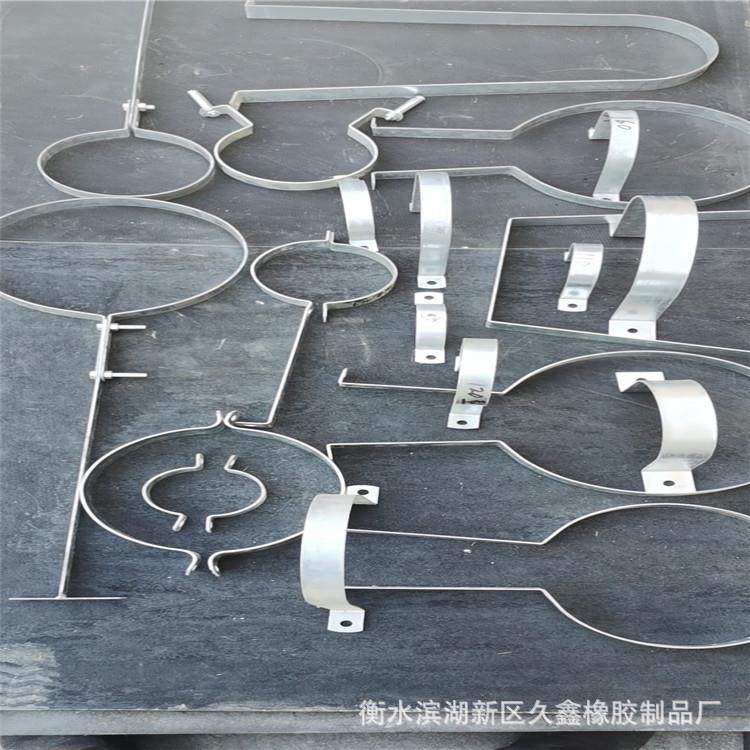 厂家供应桥梁高铁泄水管定位箍排水管吊钩U型卡PVC泄水管卡吊卡