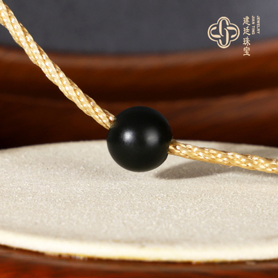 建廷收藏新疆和田玉塔青散珠 大孔珠 精修孔道 哑光羊脂玉配珠