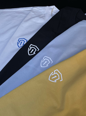 SOMA1美式宽松 260克索罗娜 运动纯色短袖圆领T恤