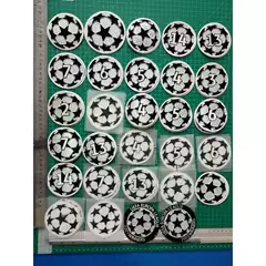 Champions League Ball, Adult Size, Collection of Jersey Numbers, Armbands, Heat Transfer Numbers, Heat Transfer Stickers, Jersey Supplies