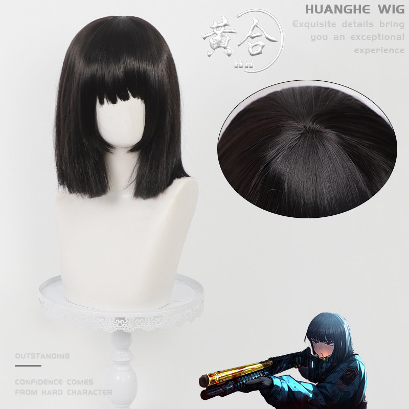 【黄合】边狱巴士公司 良秀cosplay假发锁骨短发高温丝仿真头皮顶