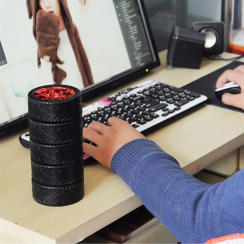 创意礼物个性潮流男士商务礼品杯搞怪轮胎造型水杯车载.汽车杯包