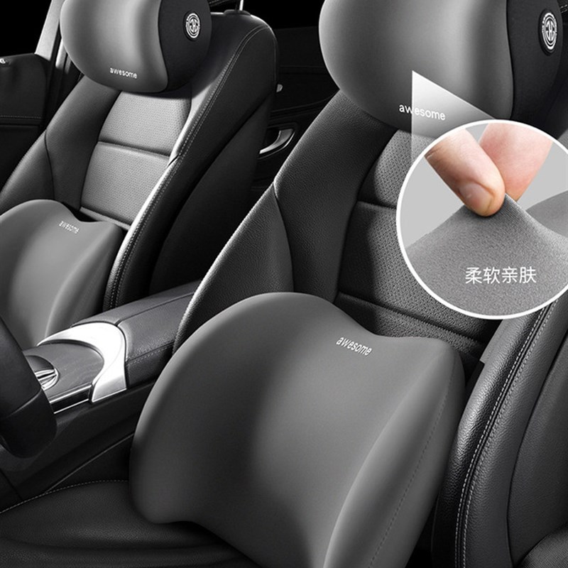 令人敬畏的汽车腰支持垫汽车座w椅腰支持腰枕头靠背垫汽车颈部枕