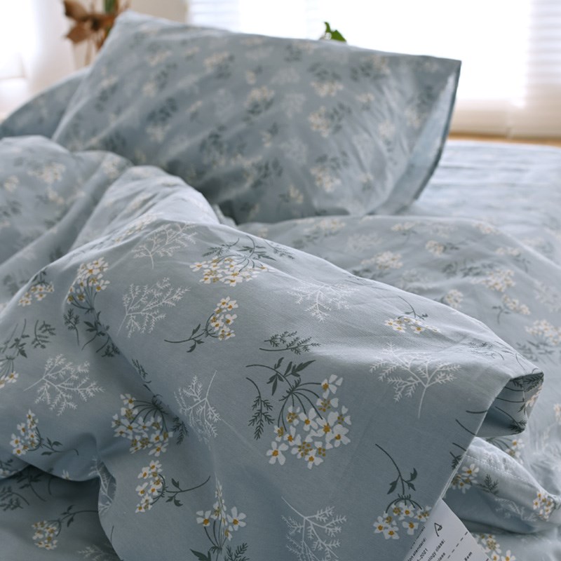 纯棉床单 100全棉纯棉1q50*200单人被罩2米双人被套 1.8床学生宿