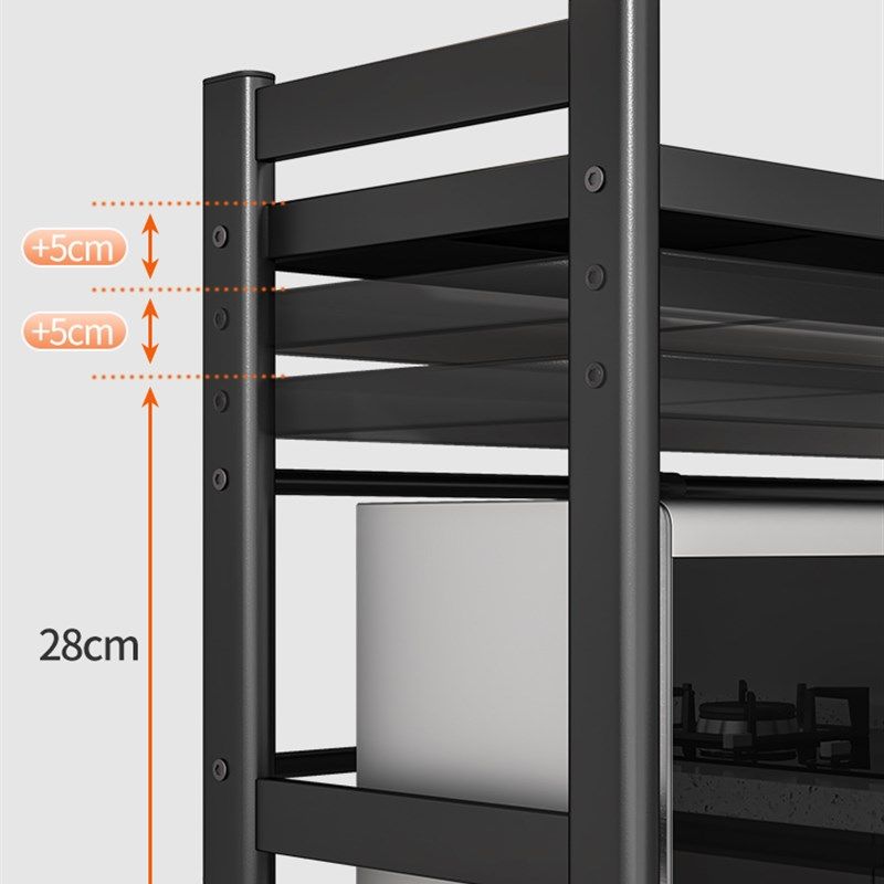 空气炸锅可伸缩微波炉架子厨房置物D架双层台面储物电饭煲烤箱收,厨房/烹饪用具,微波炉置物架,淘宝优惠券,粉丝福利购,淘宝优惠卷