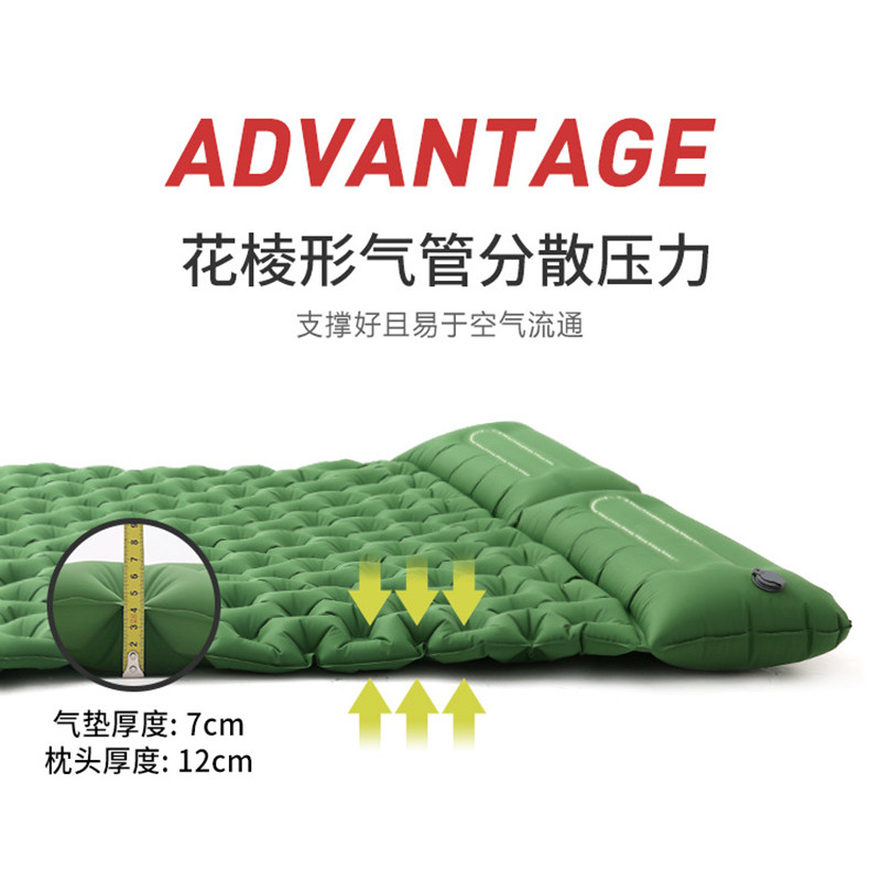 可携式户外加厚充气垫单人双人睡A垫牀垫户外帐篷防潮垫自动充气,户外/登山/野营/旅行用品,防潮垫,淘宝优惠券,粉丝福利购,淘宝优惠卷
