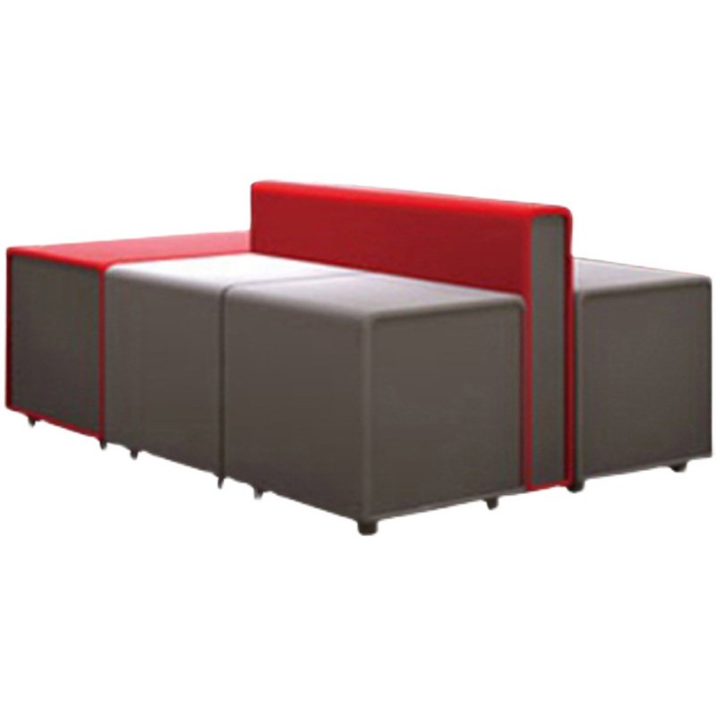 工商银行创意组合沙发皮艺双面电影院商场P农行等候区洽谈沙发