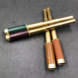 升级款加勒比f海盗单筒望远镜复古怀旧伸缩式便携微光夜视高清高